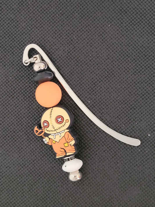 Sam Trick 'r Treat beaded bookmark