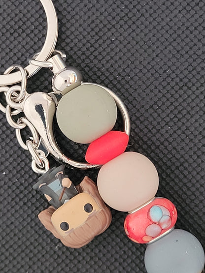 Hermione Granger Harry Potter bitty pop beaded keychain
