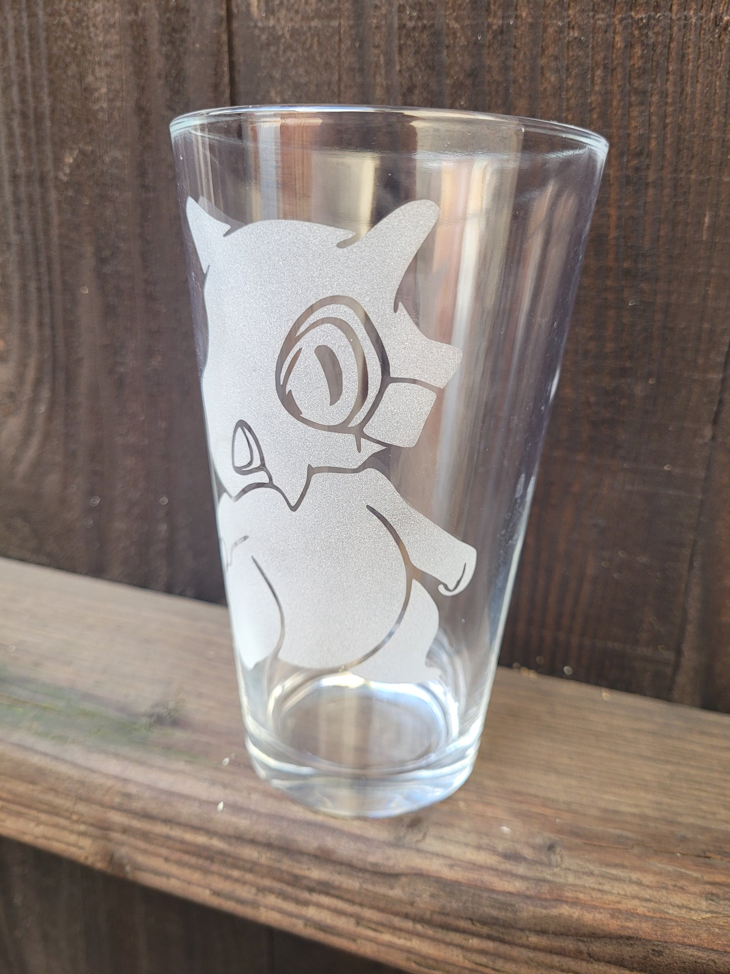 Cubone Pokémon Pint Glass - Made to Order