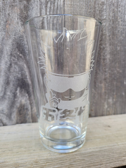Satoru Gojo Pint Glass - Made to Order