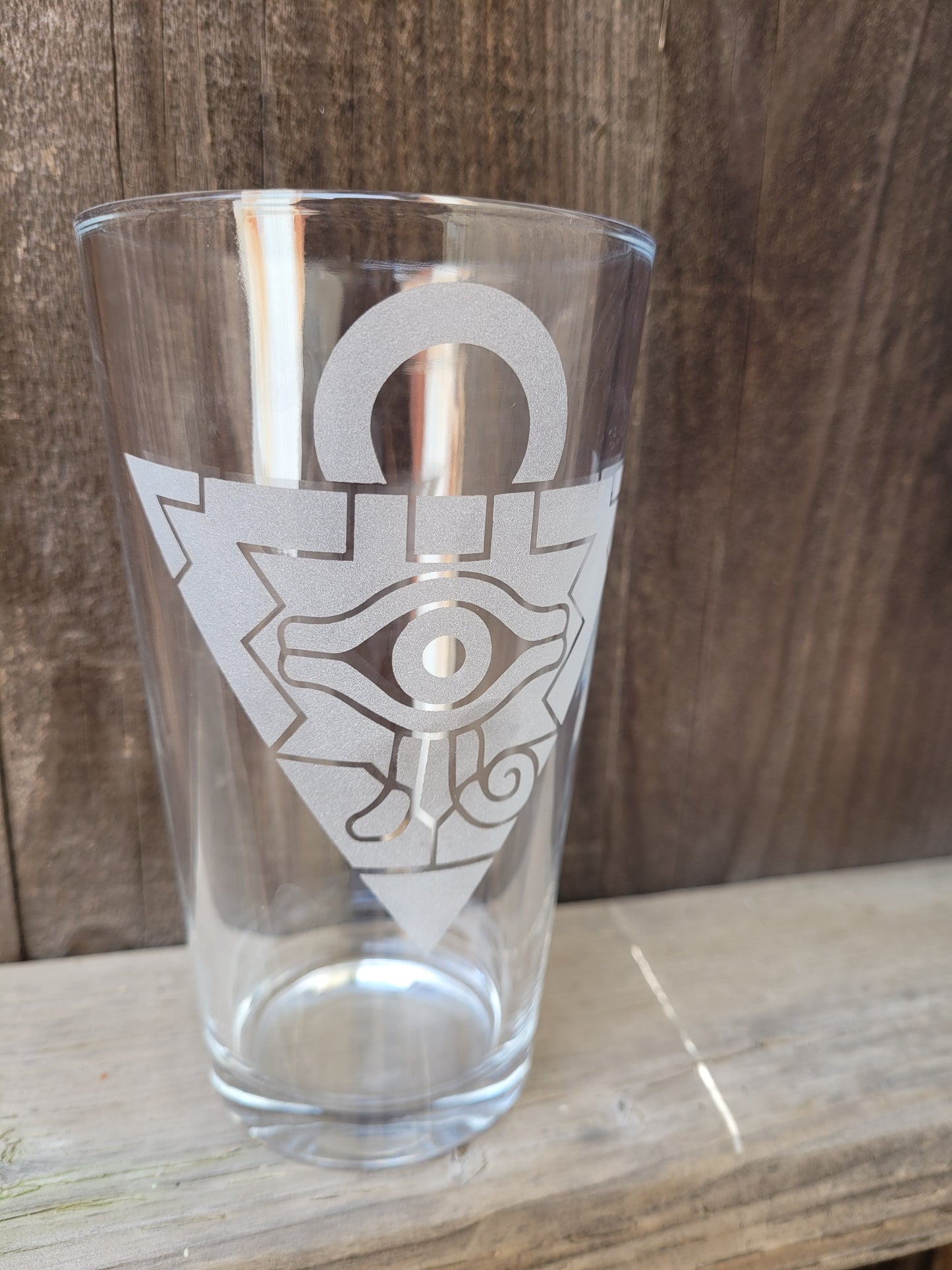 YiGiOh Millennium Puzzle Pint Glass - Made to Order