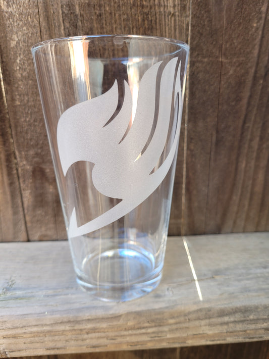 Fairy Tail Pint Glass - Made to Order