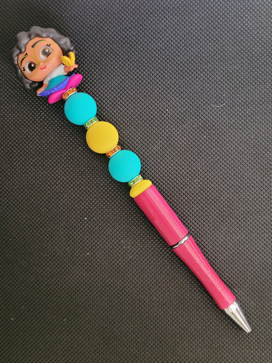 Mirabel beaded writing pen
