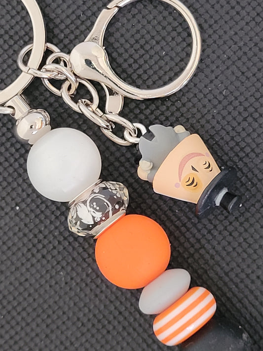 The Mayor nightmare before Christmas bitty pop beaded keychain