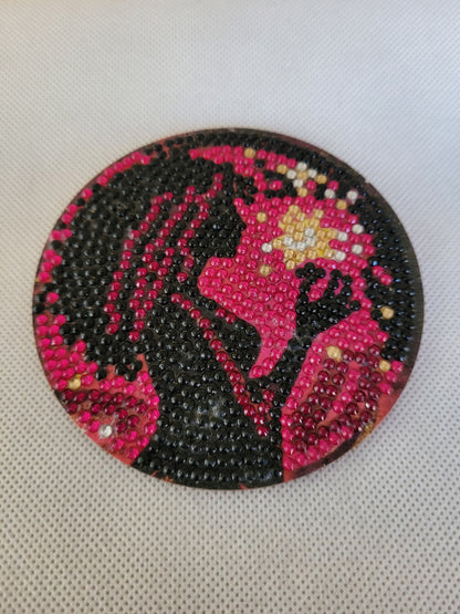Mother Gothel gem coaster