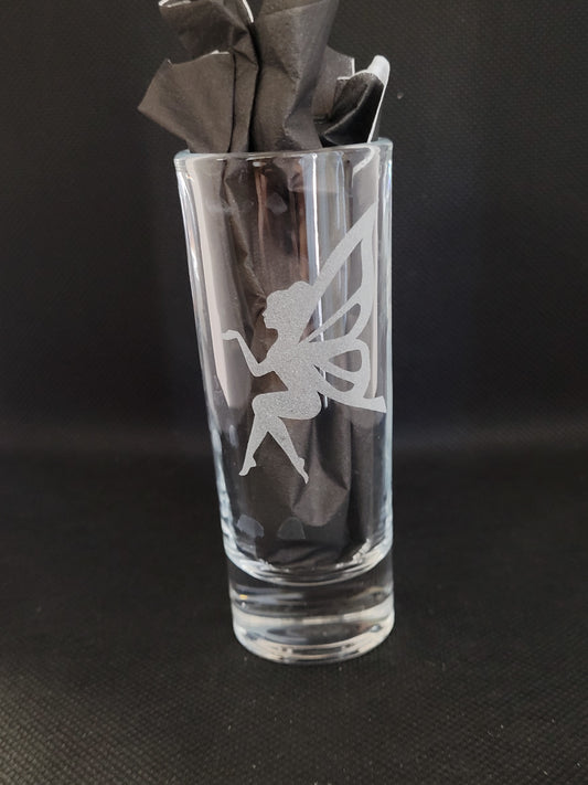 Fairy 2 oz Shot Glass - Made to Order
