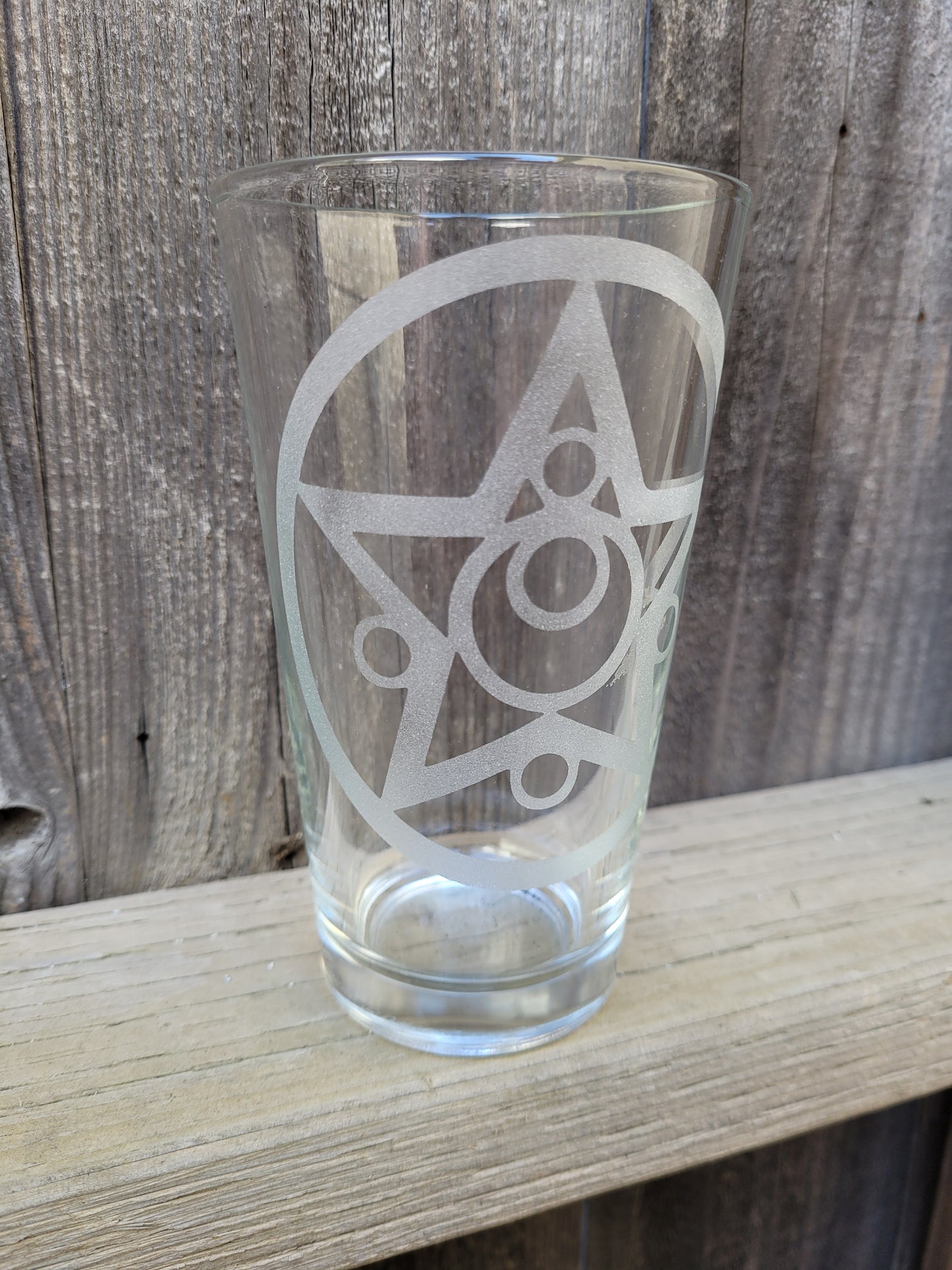 Sailor Moon Broach Pint Glass - Made to Order