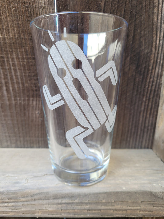 Cactuar Final Fantasy Pint Glass - Made to Order