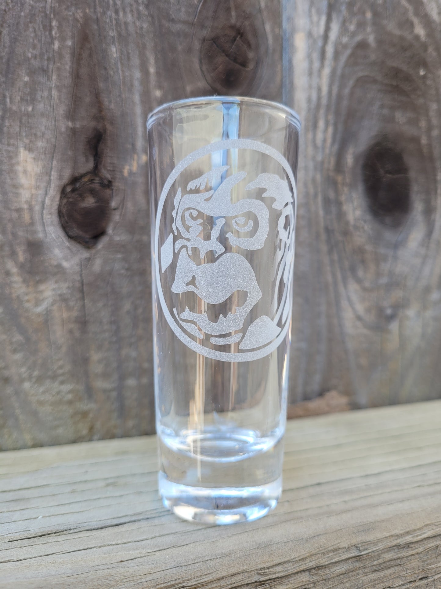 Power Rangers Ape power coin 2 oz Shot Glass - Made to Order