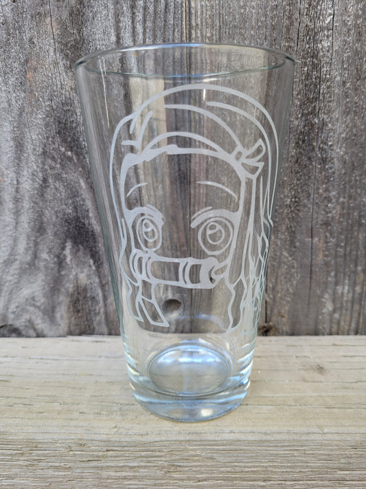 Nezuko Pint Glass - Made to Order