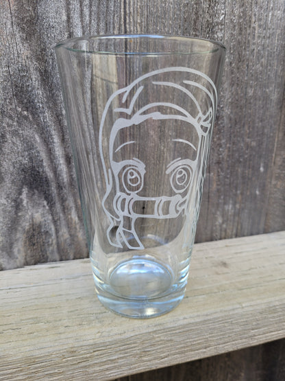 Nezuko Pint Glass - Made to Order