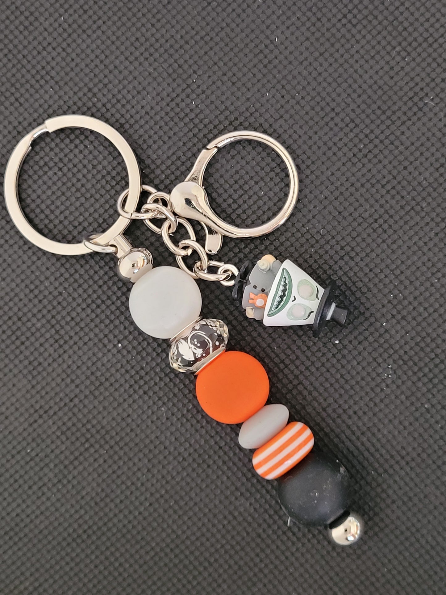 The Mayor nightmare before Christmas bitty pop beaded keychain