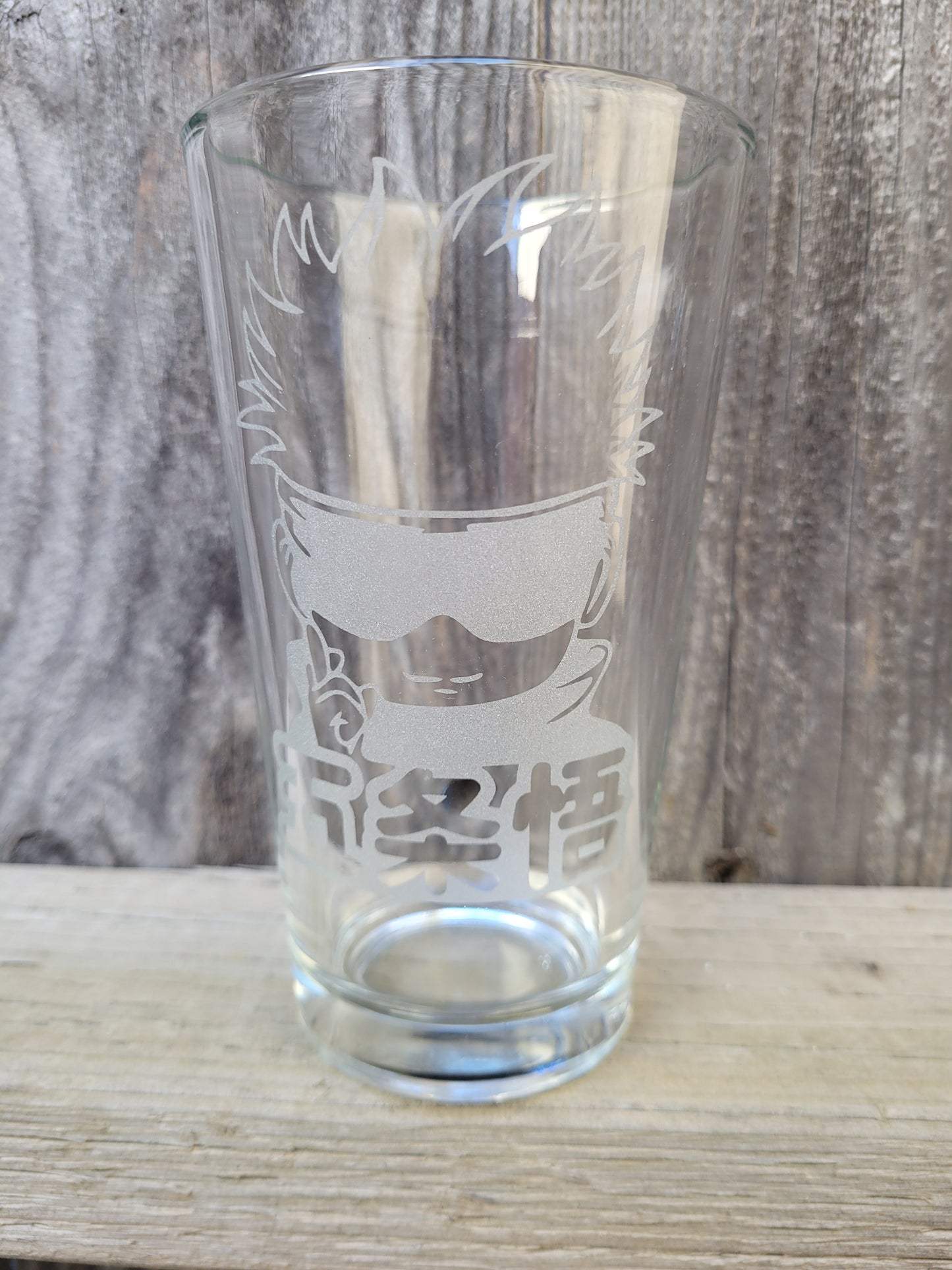 Satoru Gojo Pint Glass - Made to Order