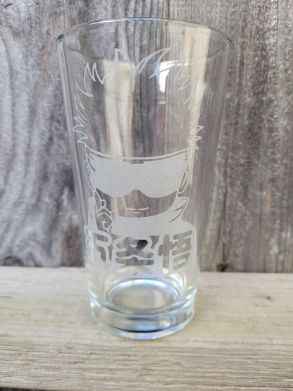 Satoru Gojo Pint Glass - Made to Order