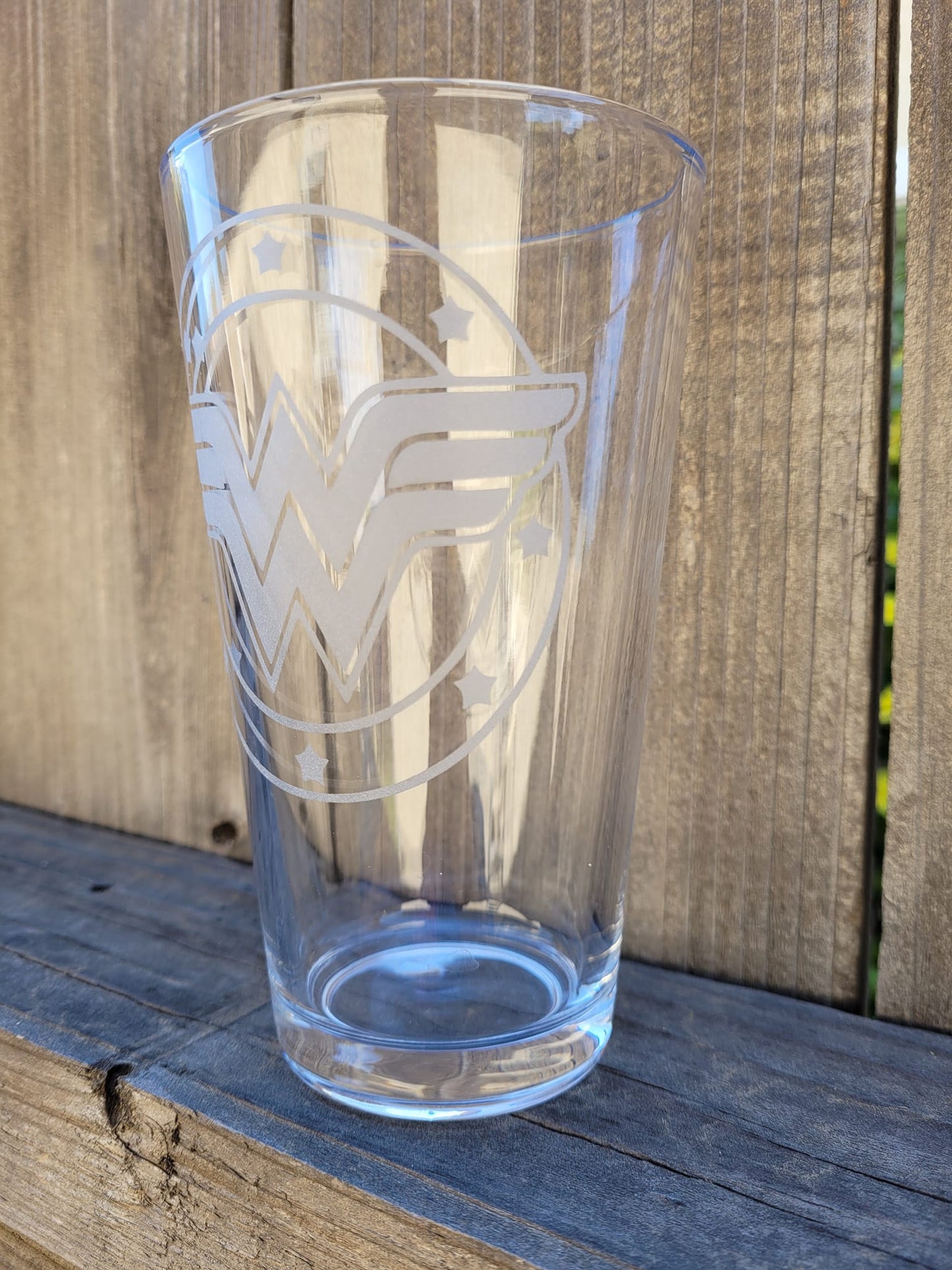 Wonder Woman Pint Glass - Made to Order