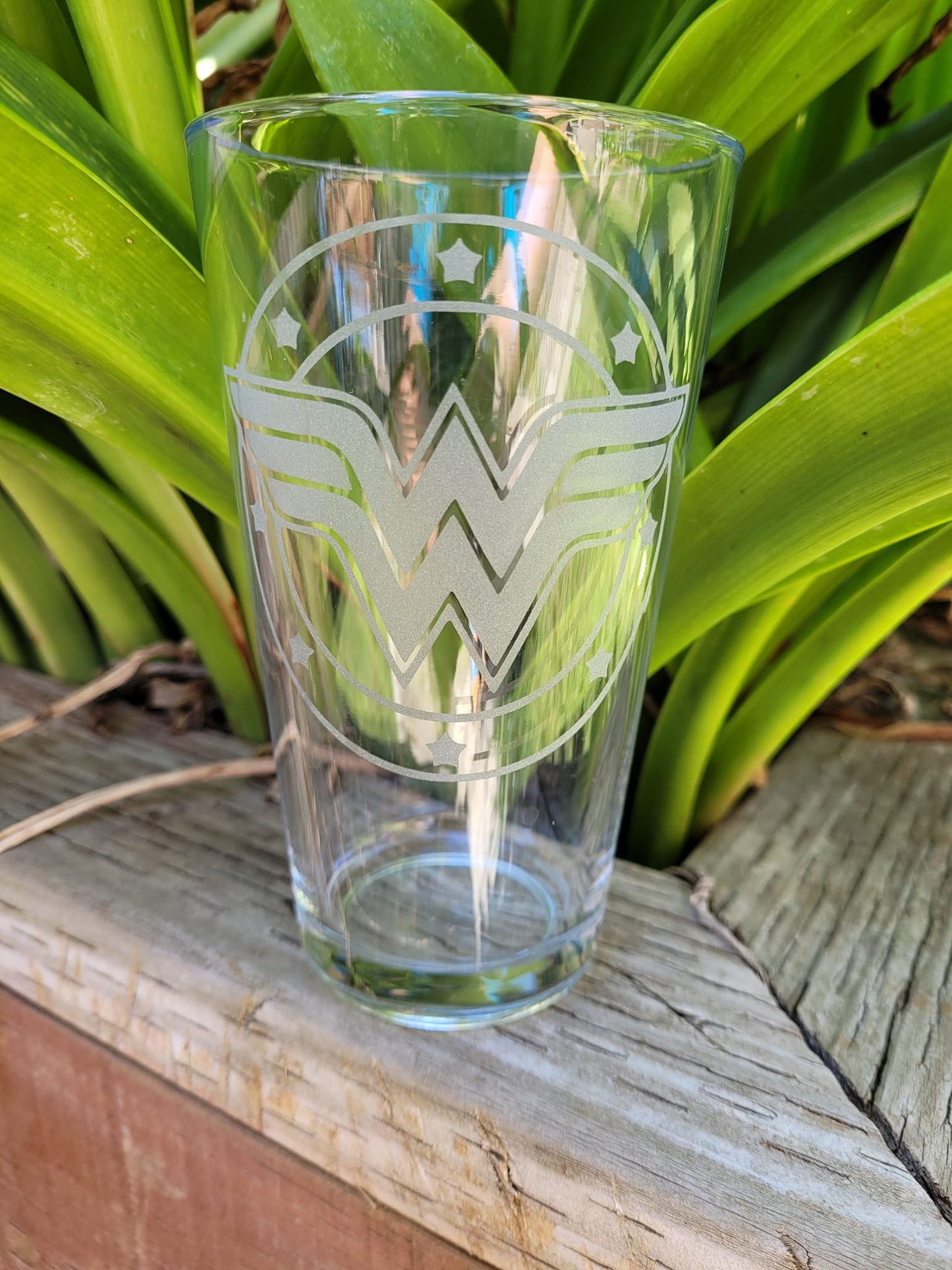 Wonder Woman Pint Glass - Made to Order