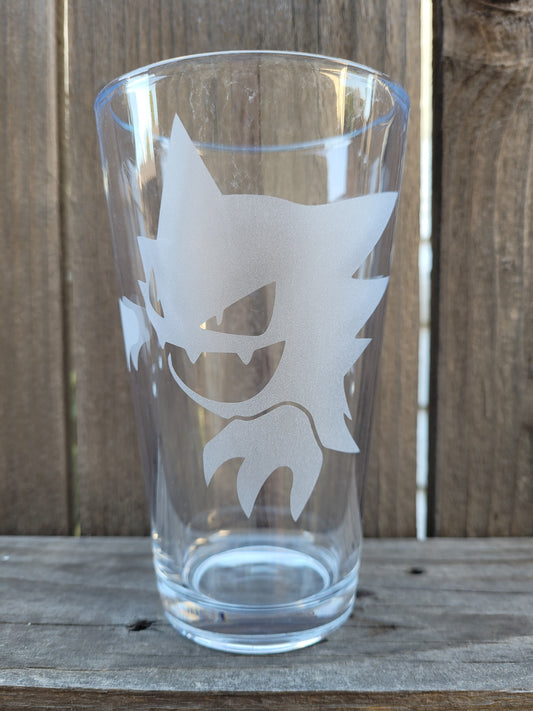 Haunter (Pokemon) Pint Glass - Made to Order