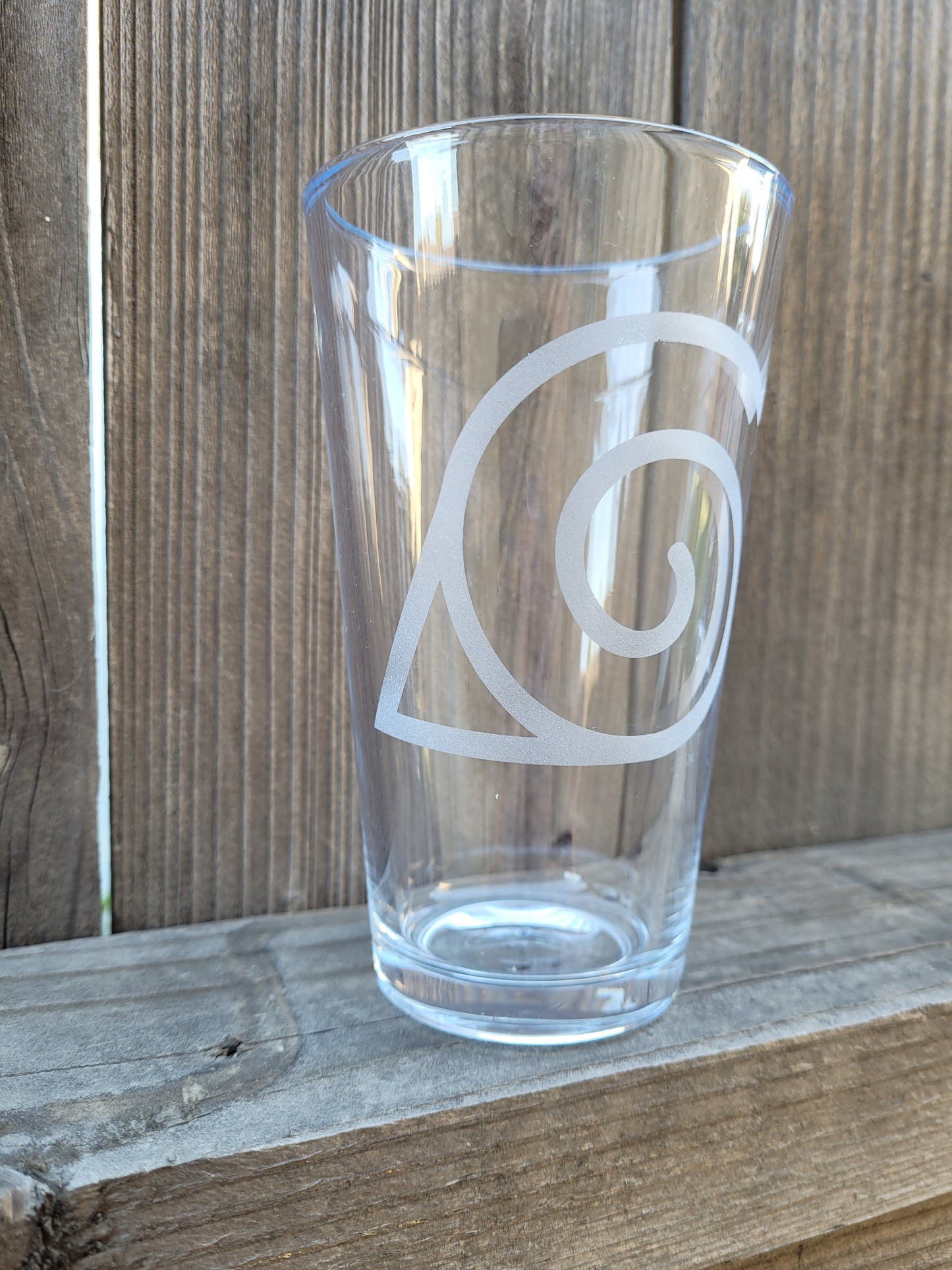 Leaf Village (Naruto) Pint Glass - Made to Order